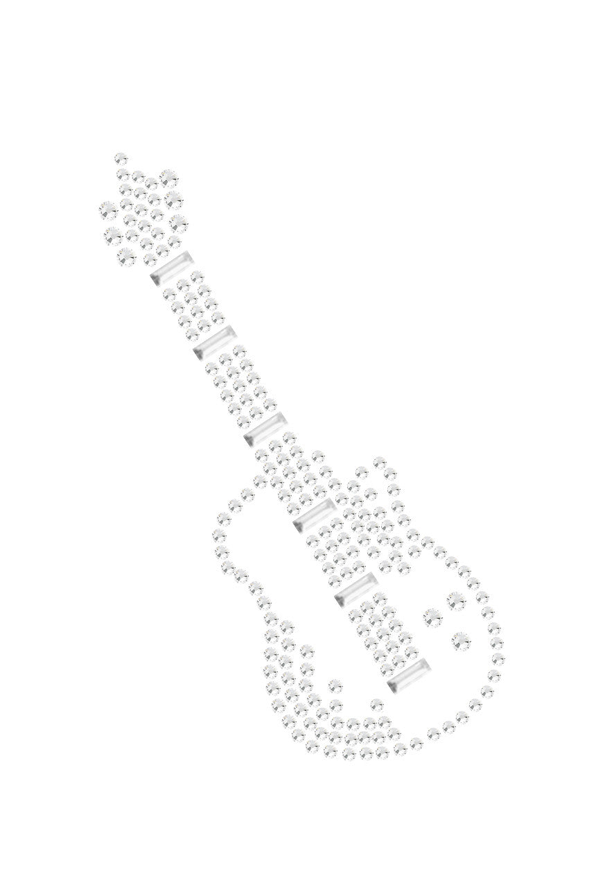 Guitar (Rhinestone) - Bandanna