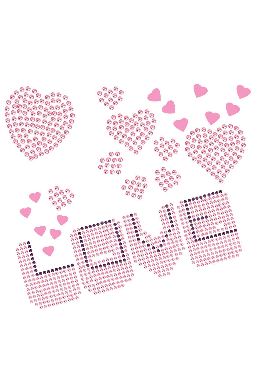 Love (Pink & Purple) Bandanna