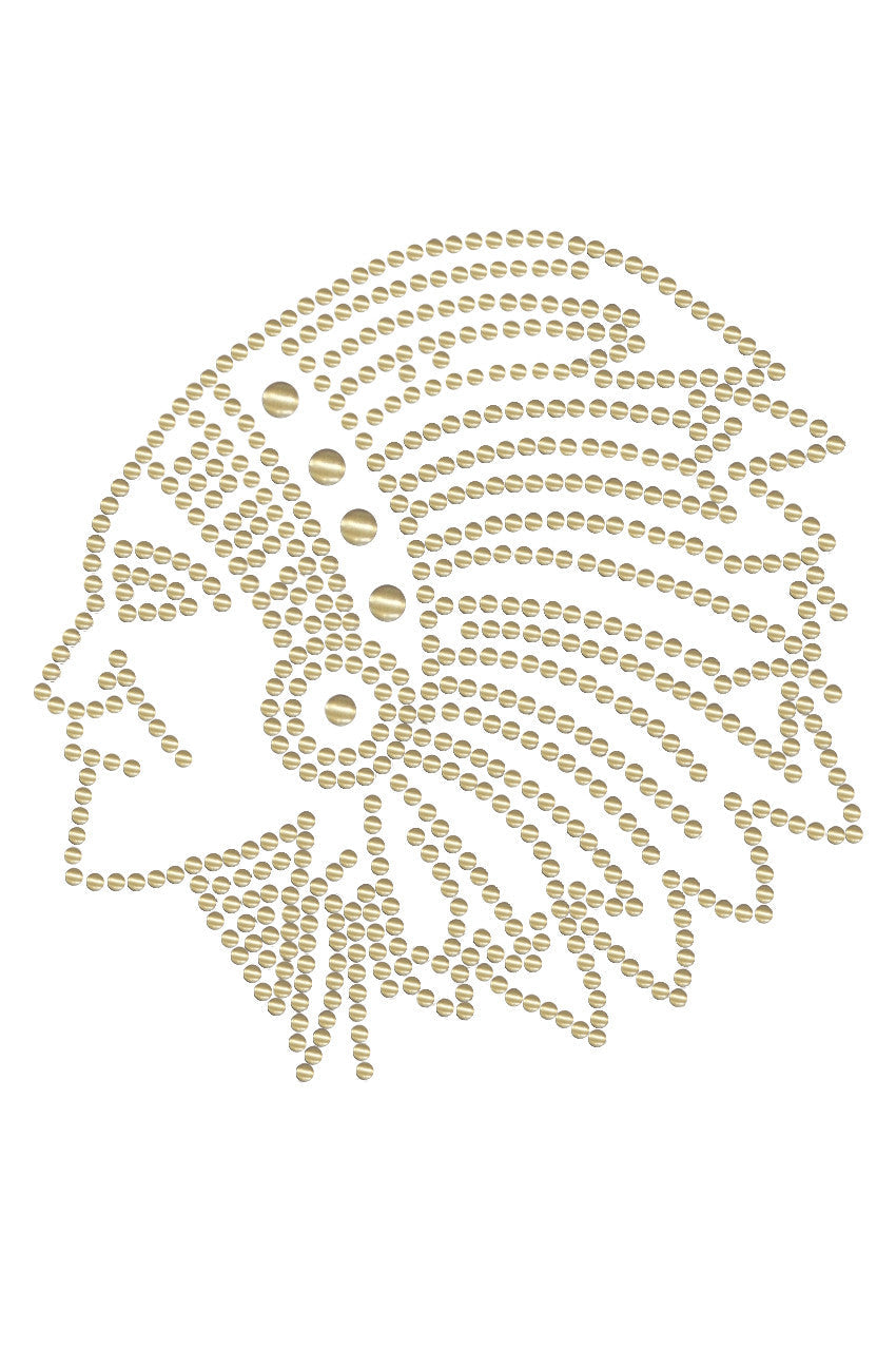 Indian (Gold Nailheads) - Womens T-shirt