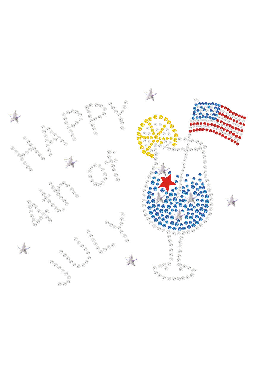 July 4th Cocktail - Womens T-shirt