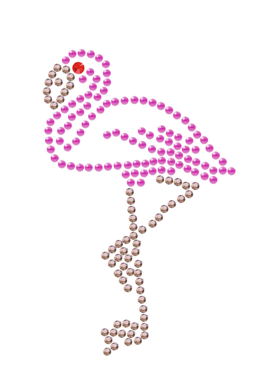 Pink Flamingo (Small) - Womens T-shirt