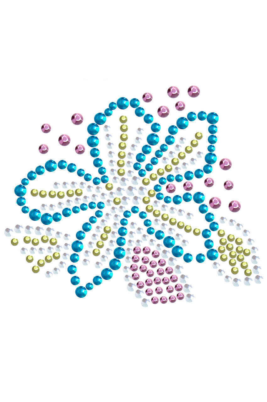 Turquoise Flower - Bandanna