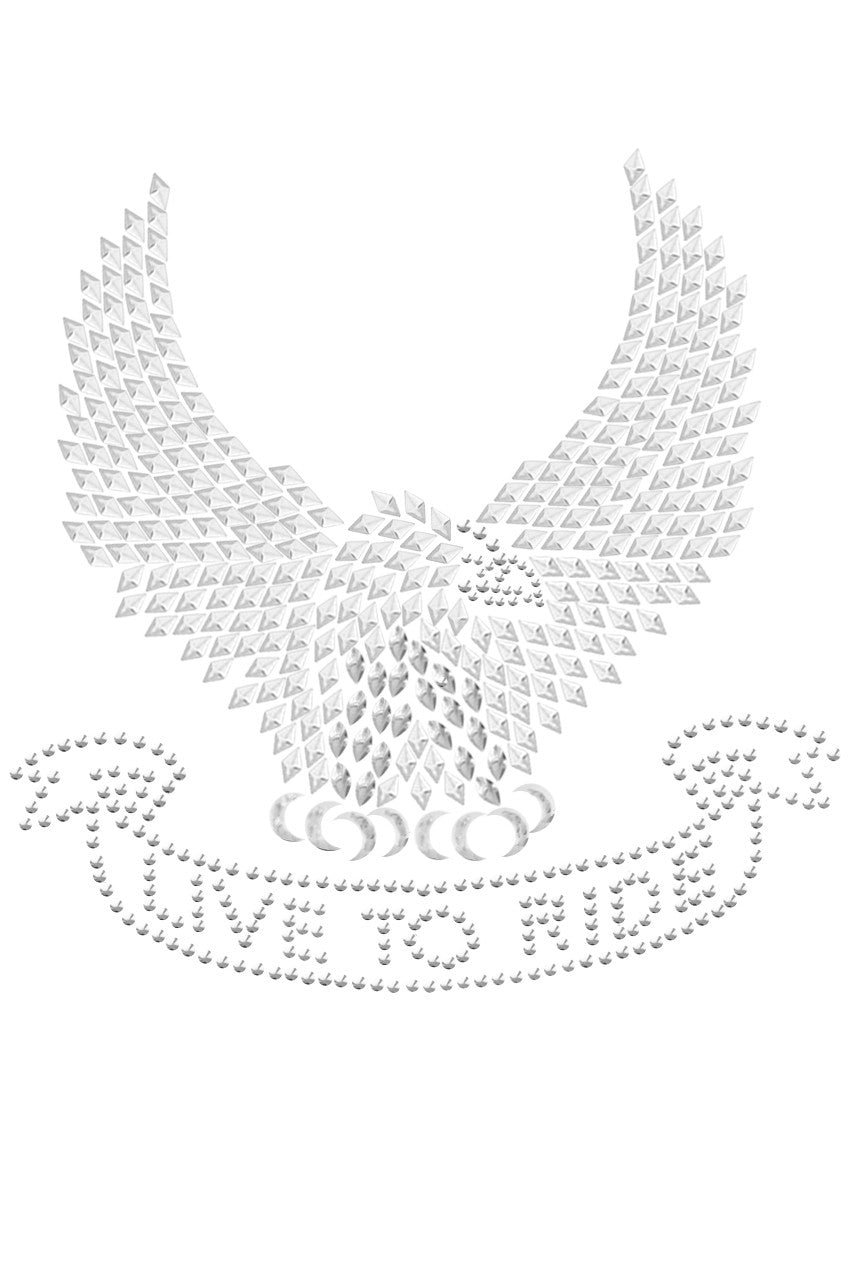 Live to Ride Eagle - Bandanas