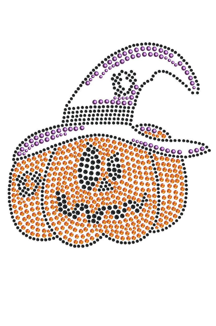 Jack O'Lantern with Hat - Women's T-shirt