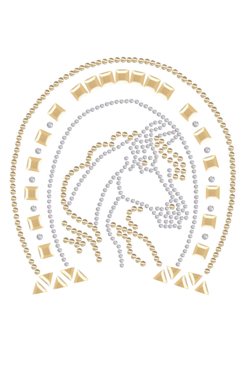 Horse Shoe - Womens T-shirt