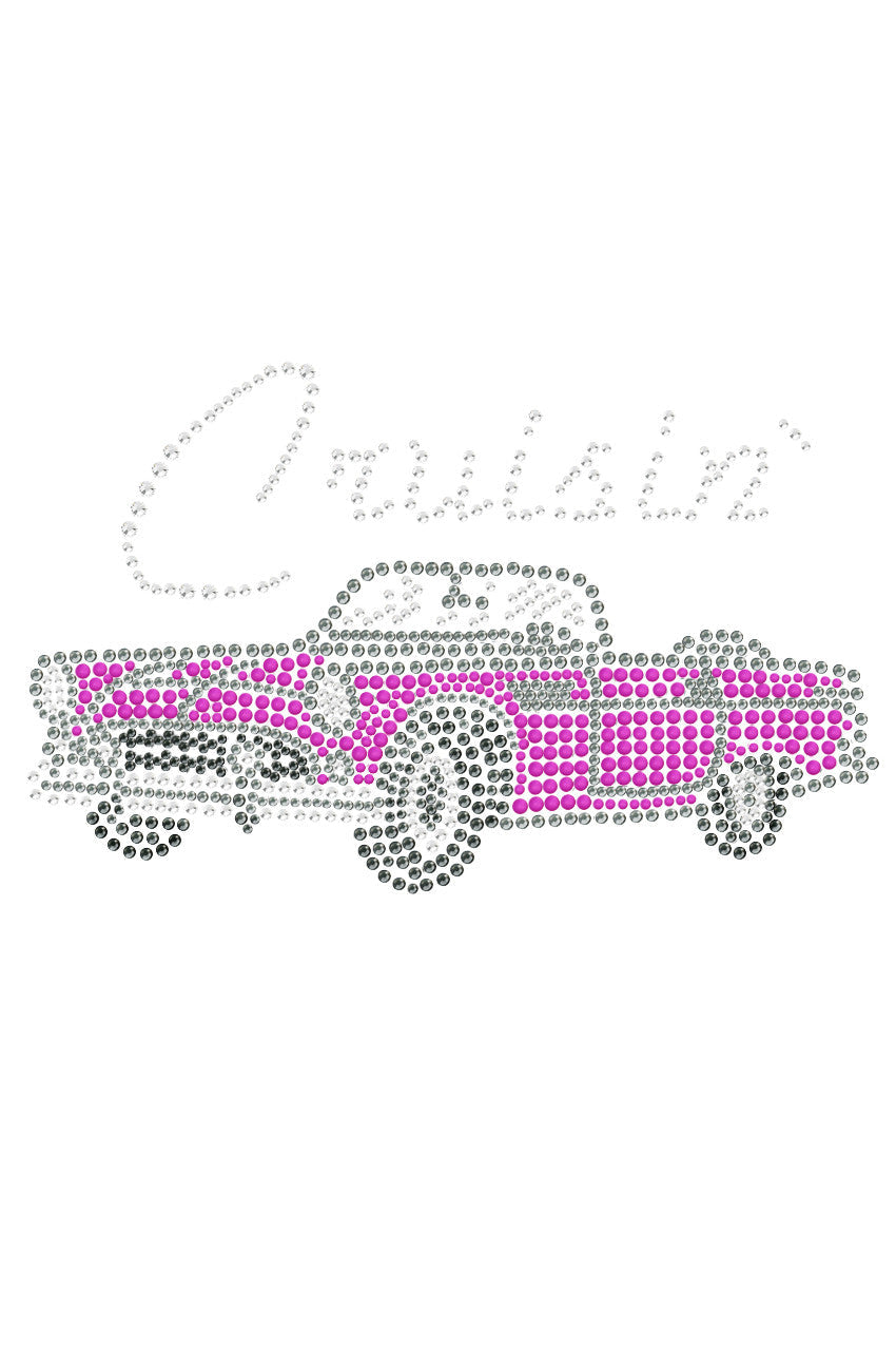Cruisin Pink Convertible - Women's T-shirt