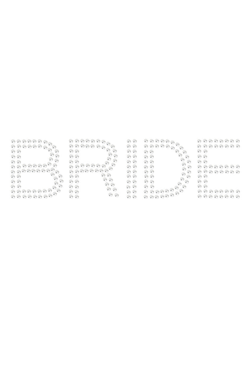 Bride (Large Block Letters)- Womens T-shirt