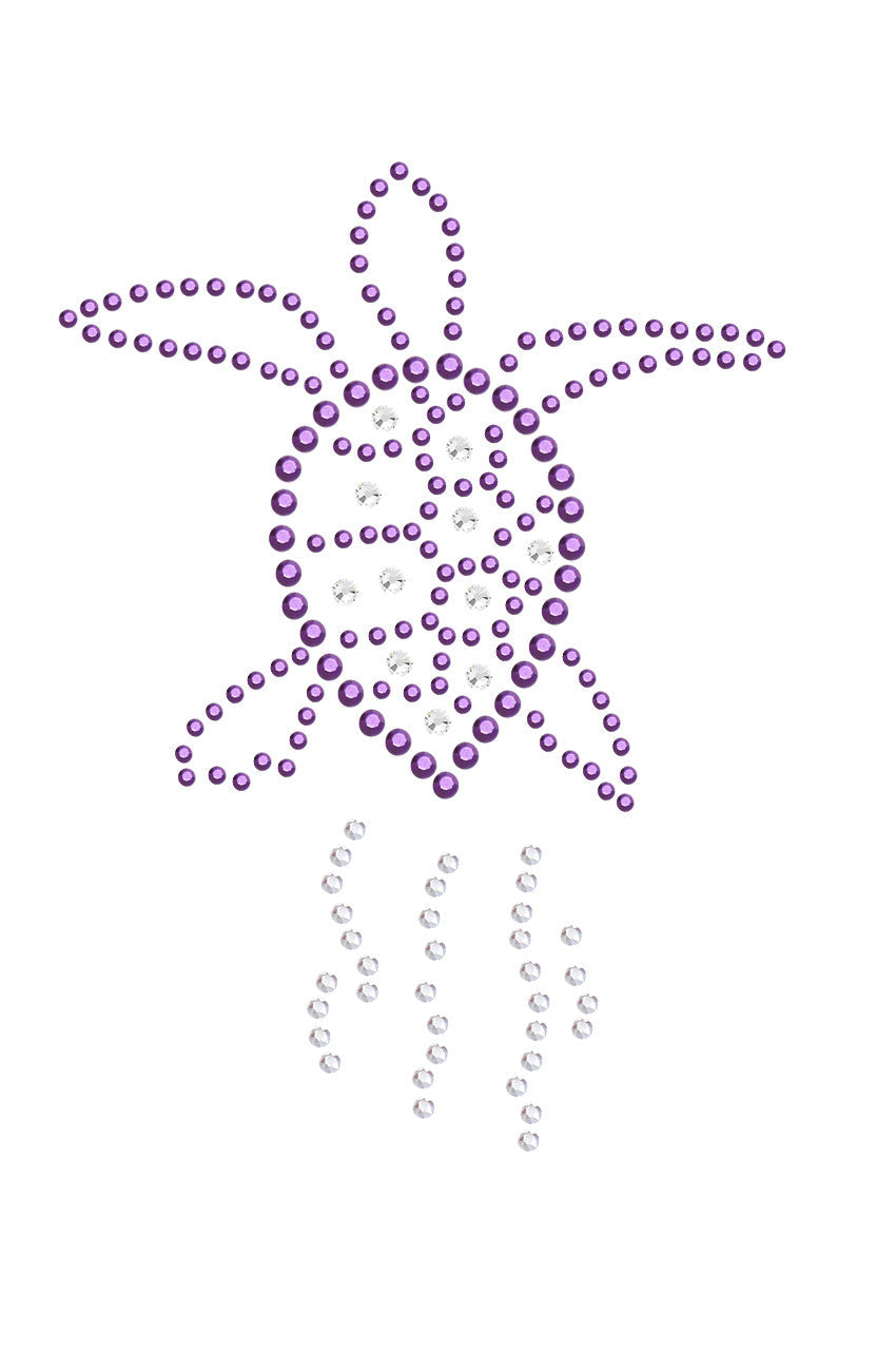 Sea Turtle (Purple) - Womens T-shirt
