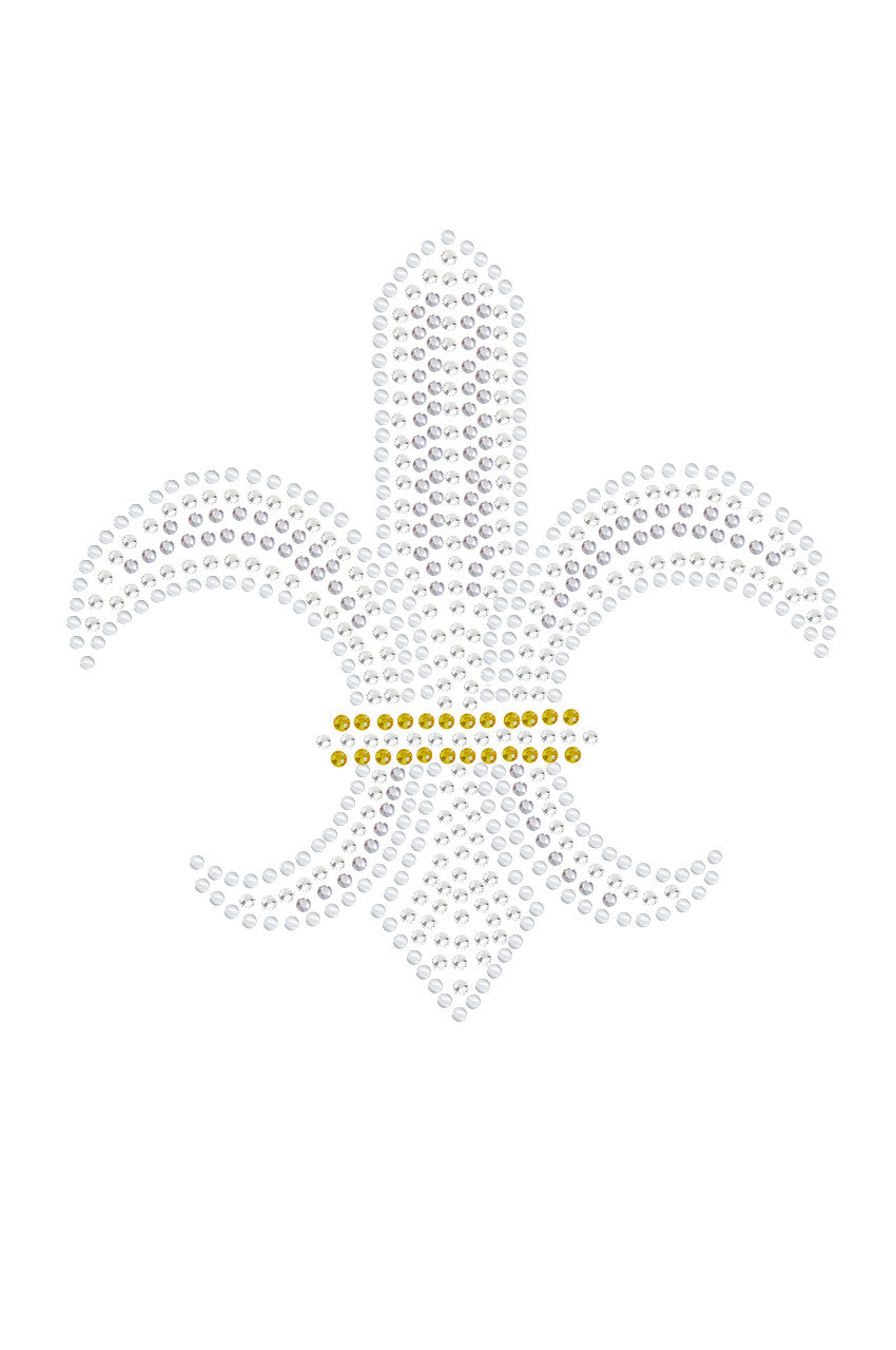 Fleur de Lis (Rhinestones & Nailheads) - Women's T-shirt