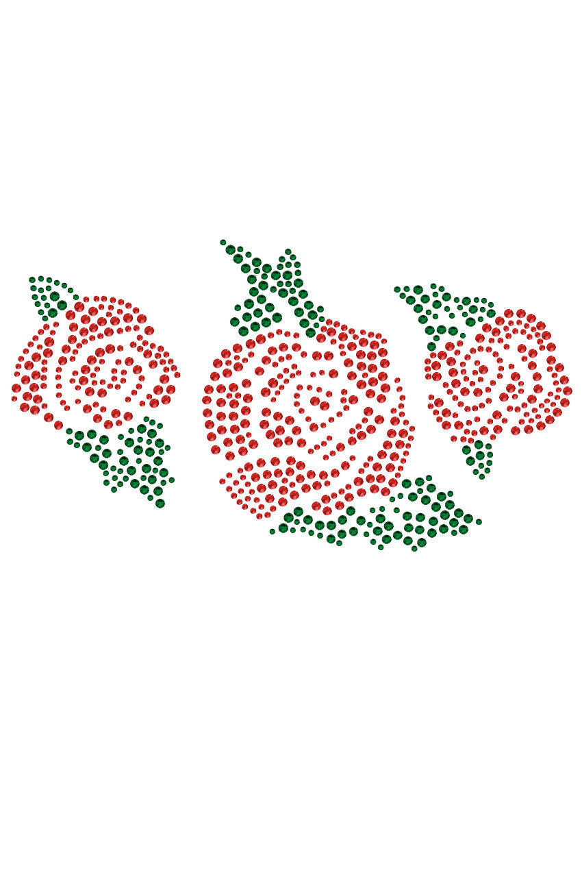 Red Roses - Womens T-shirt