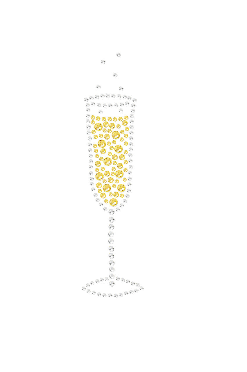 Champagne Flute - Womens T-shirt