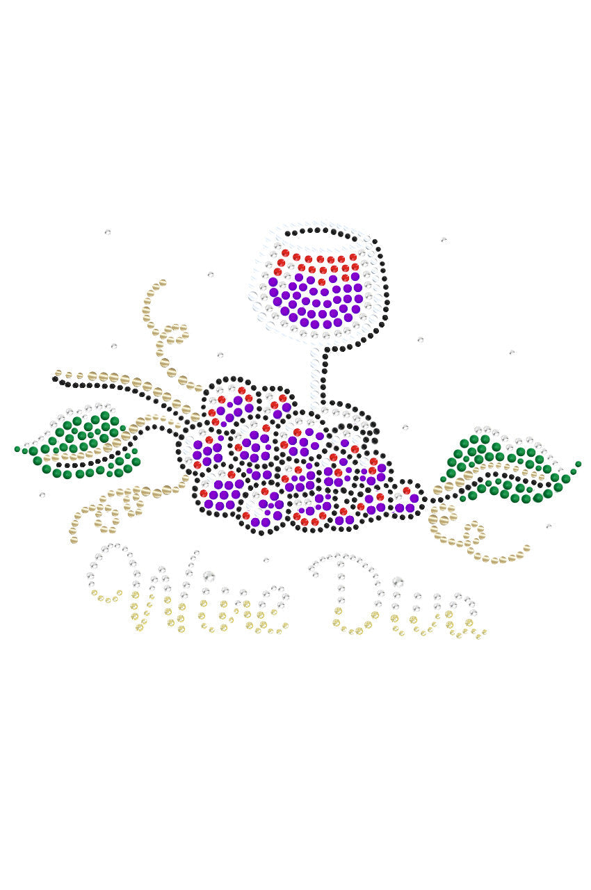 Wine Diva 2 - Womens T-shirt