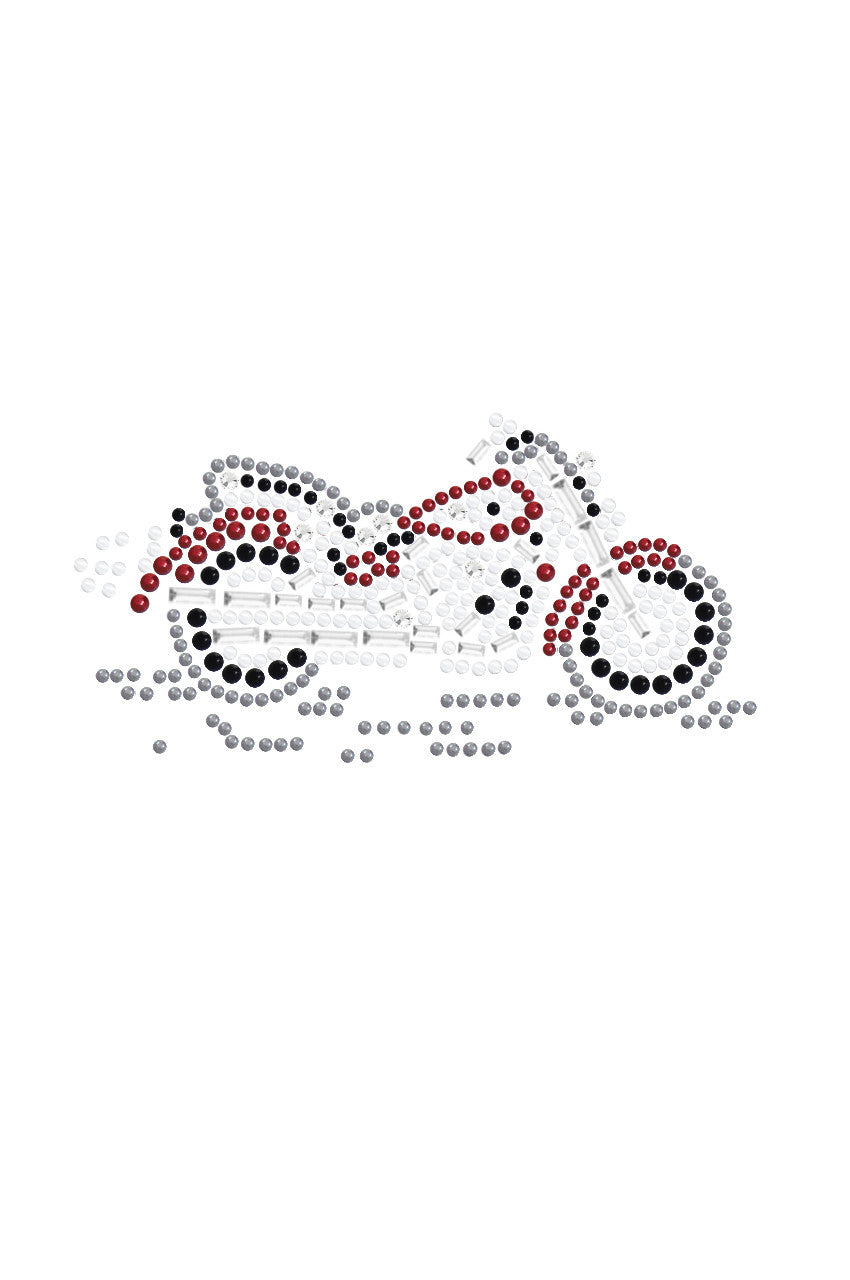 Motorcycle (Small Red & Black) - Bandanas