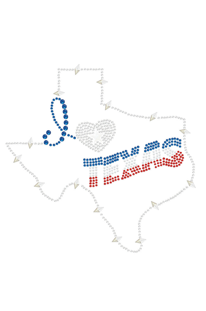 I Love Texas - Womens Tee