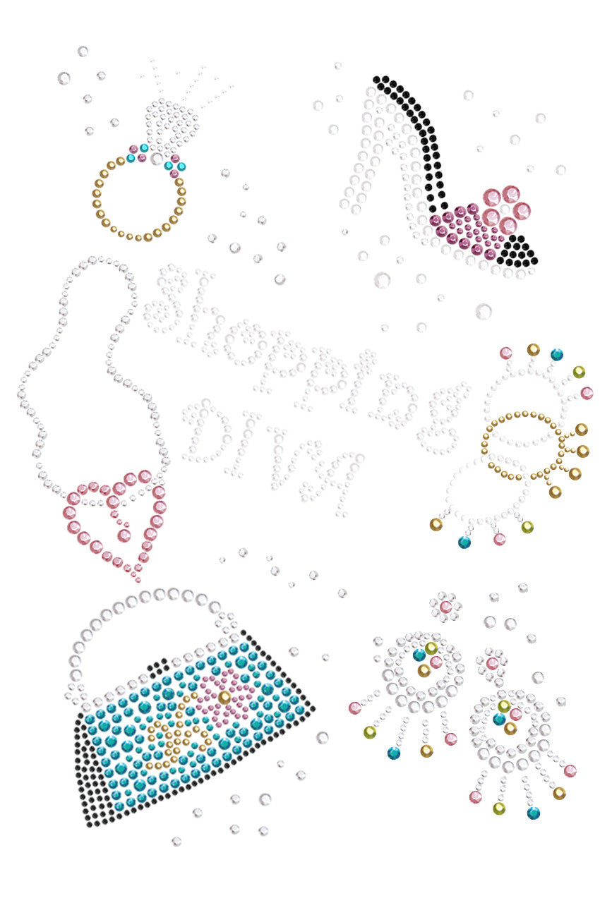 Shopping Diva - Womens T-shirt