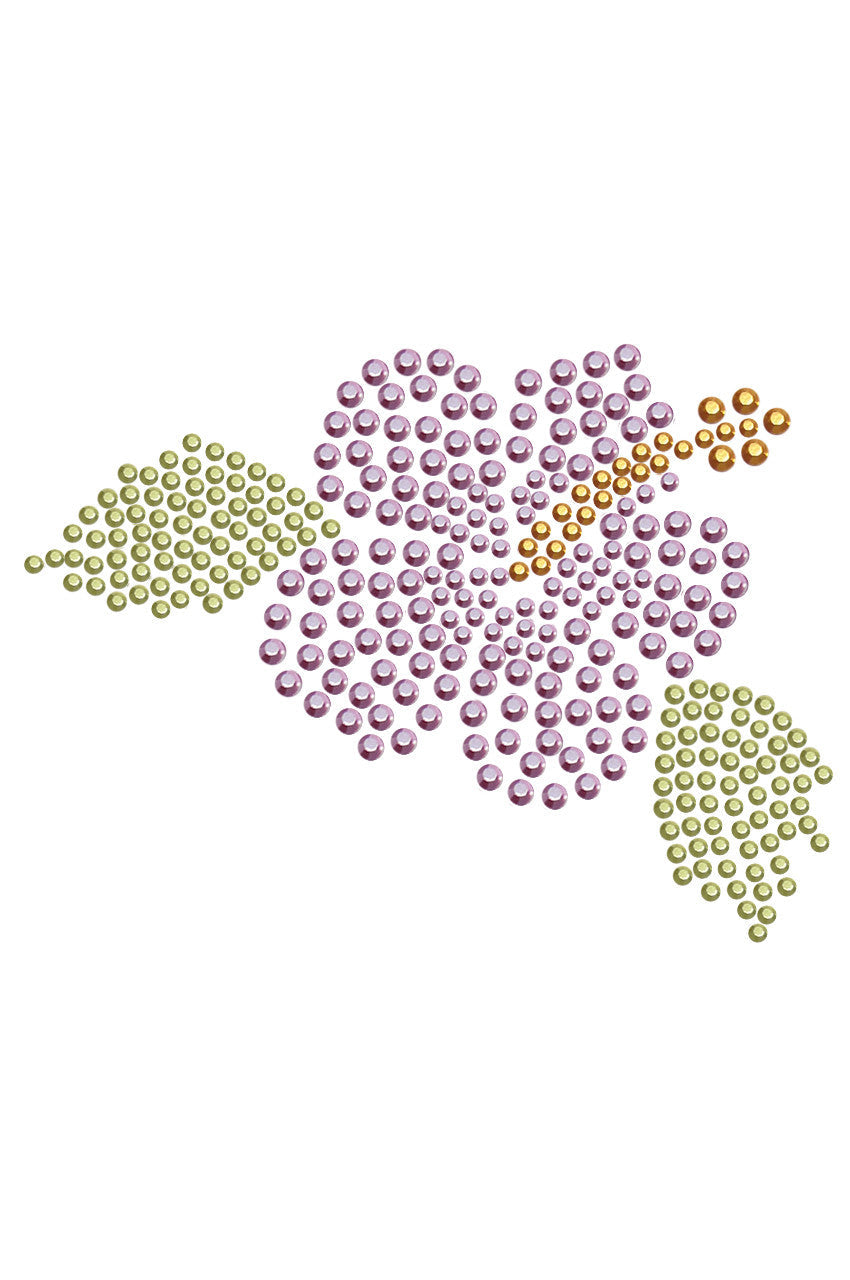 Small Light Pink Hibiscus - Bandanna