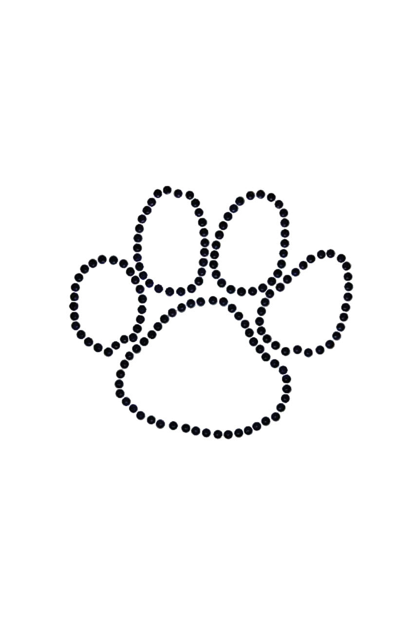 Paw (Black Nailheads) bandana