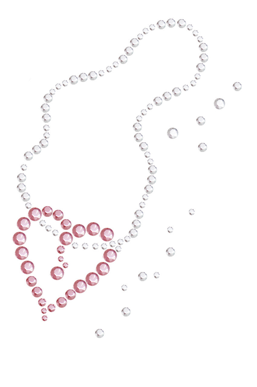Heart Necklace - Womens T-shirt