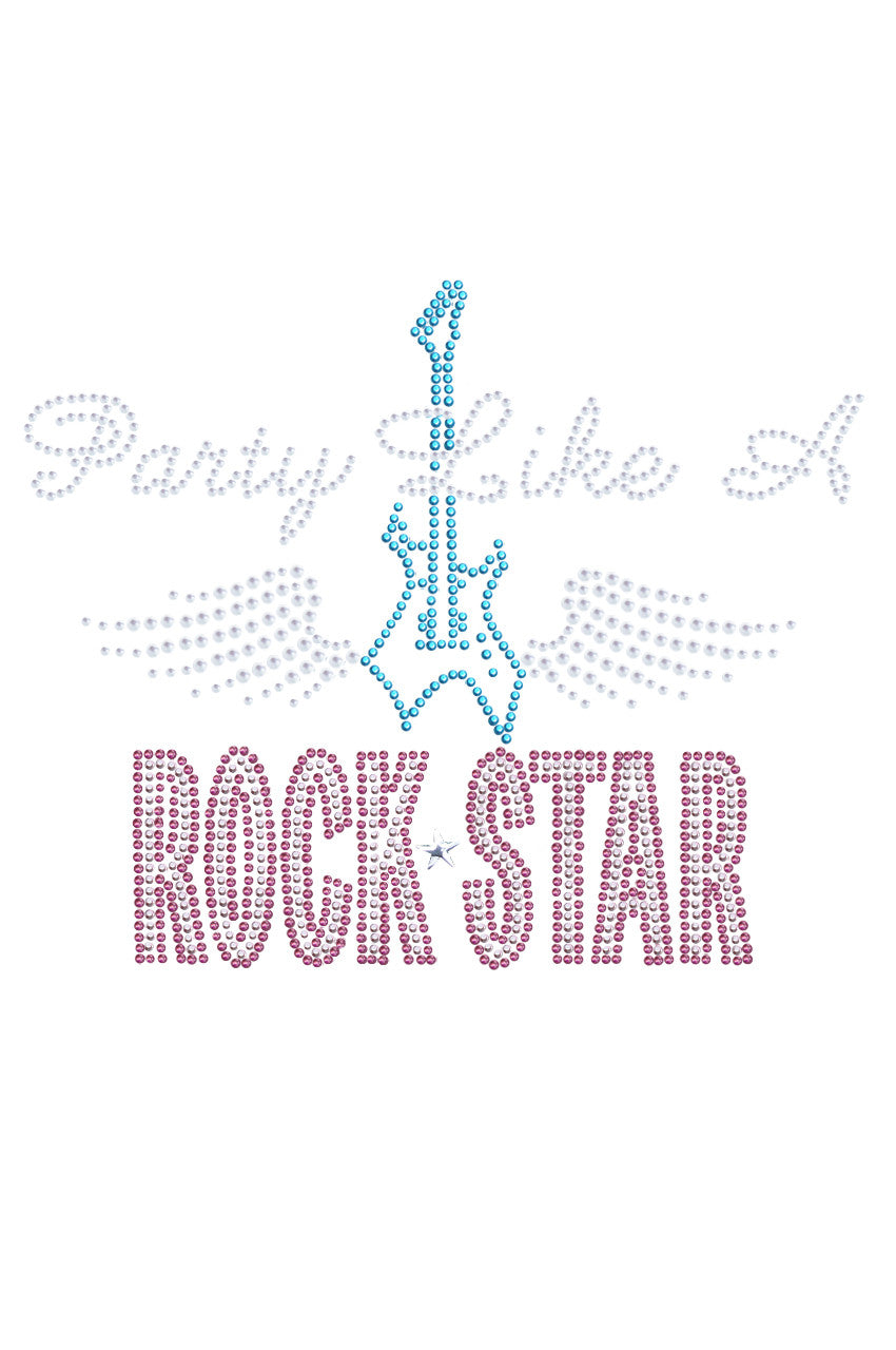 Party Like a Rock Star - Womens T-shirt