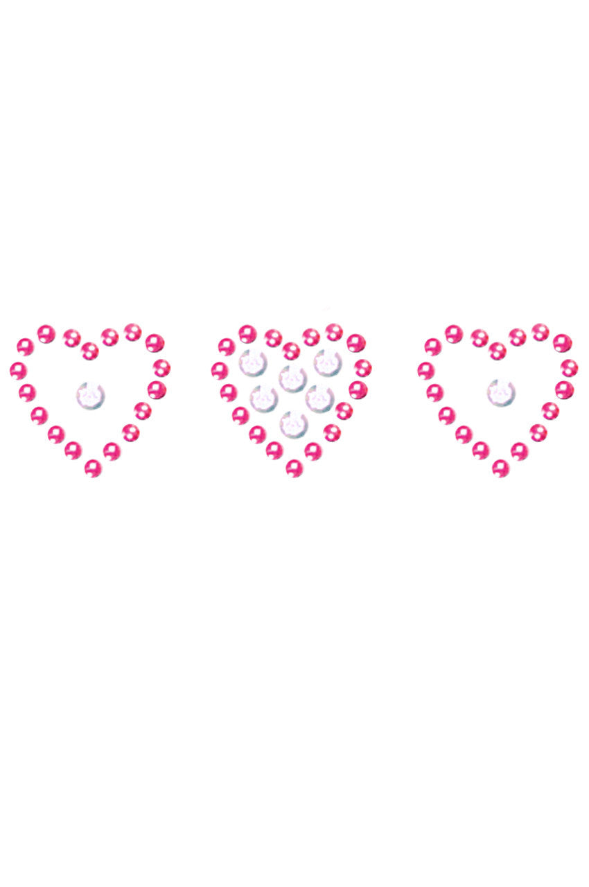 Three Little Hearts - Womens T-shirt
