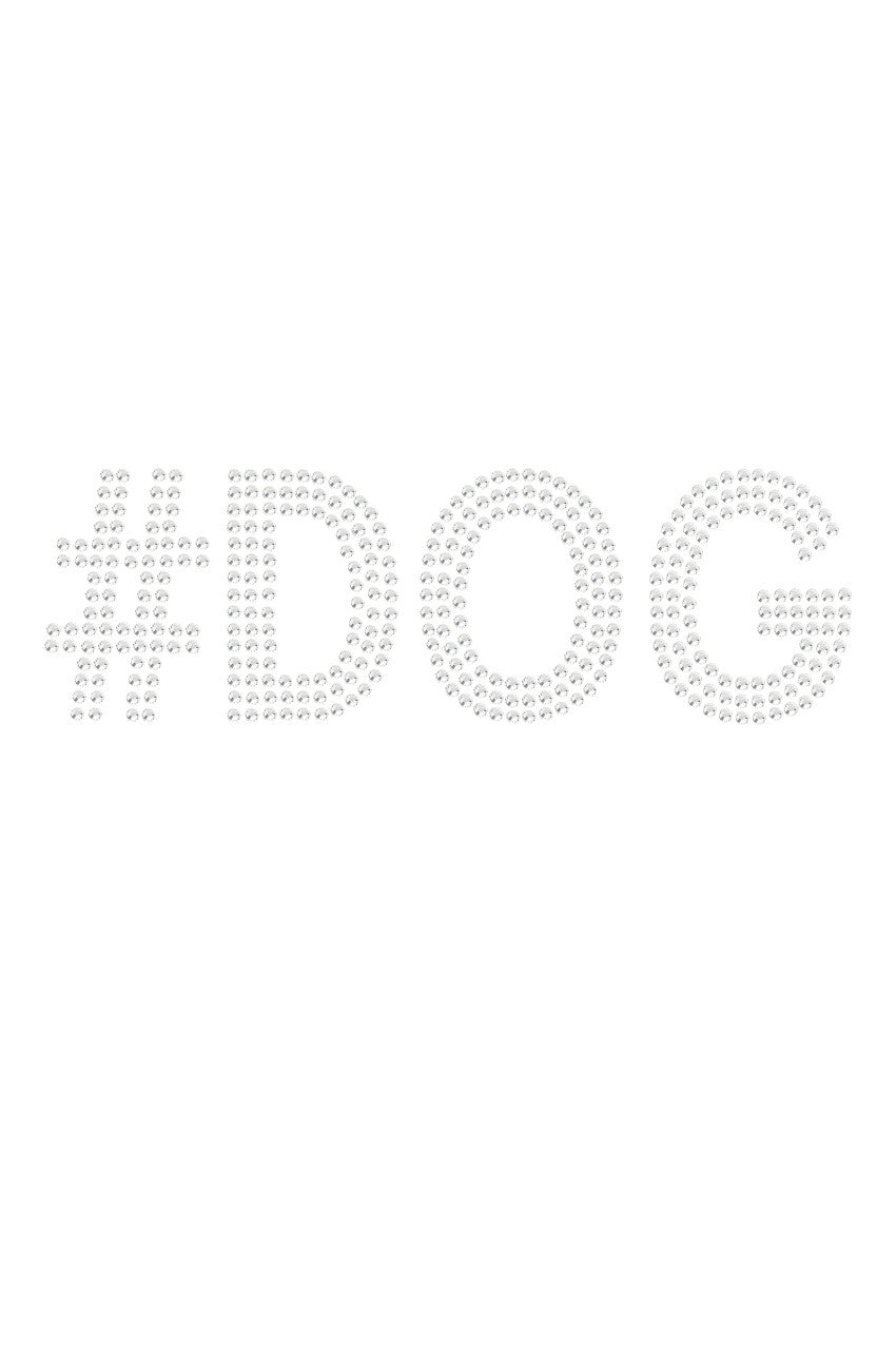 DOG (Rhinestone) - Womens T-shirt
