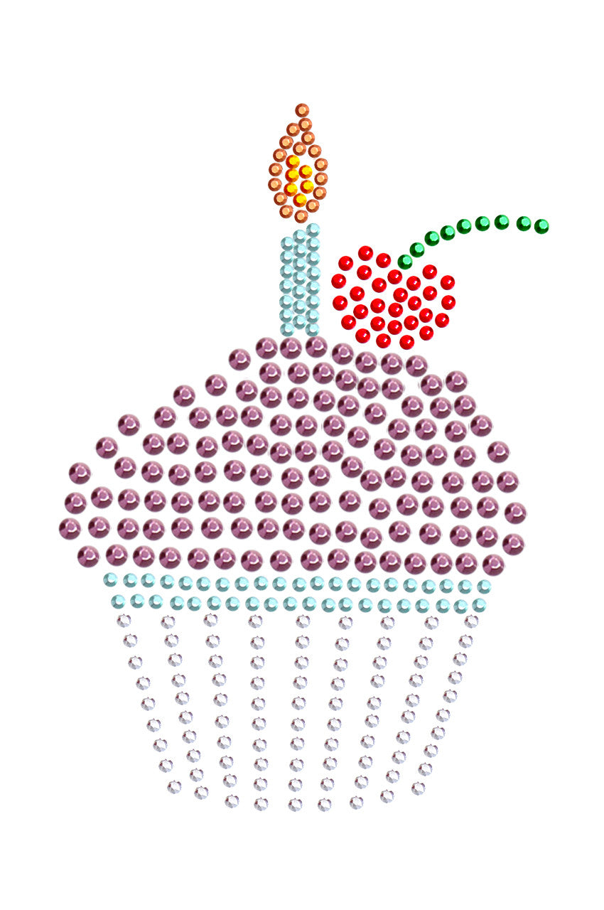Cupcake with Candle - Custom Tutu