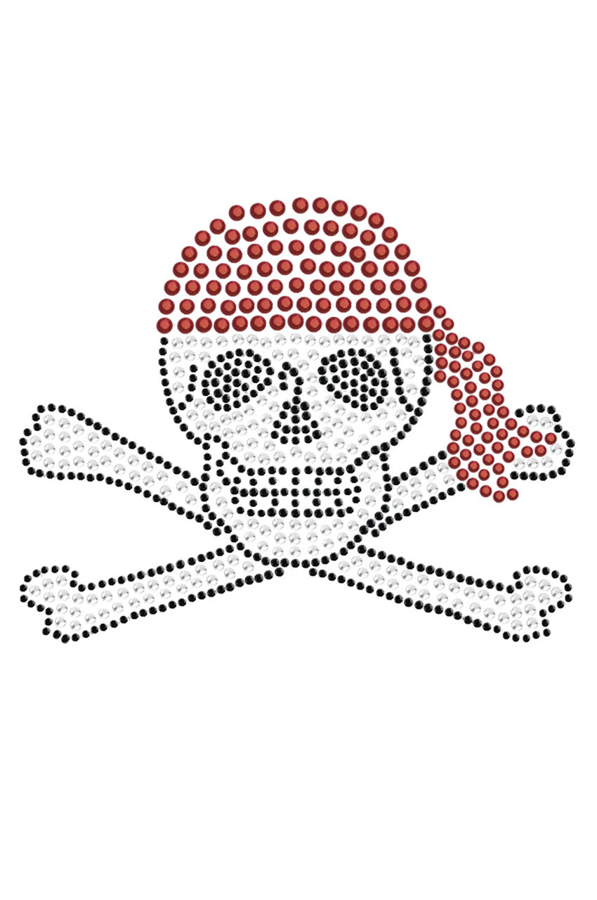 Skull with Red Bandanna - Womens Tee