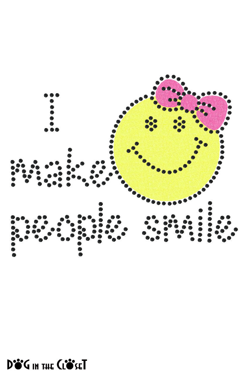I Make People Smile (Girl) - Womens Shirt