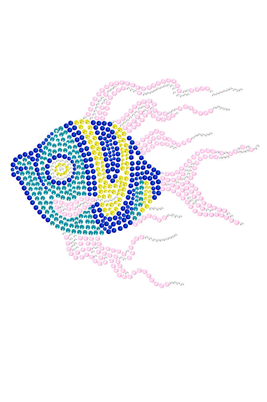 Fish (Pink & Blue) - Womens T-shirt