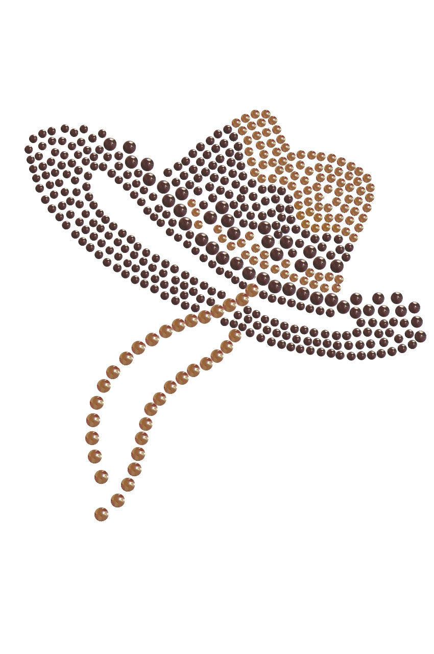 Hat (Brown Cowboy) - bandana
