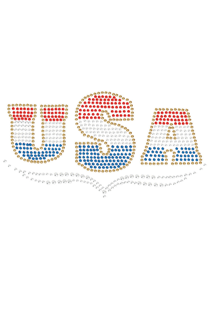 USA (Tricolor) - Womens T-shirt