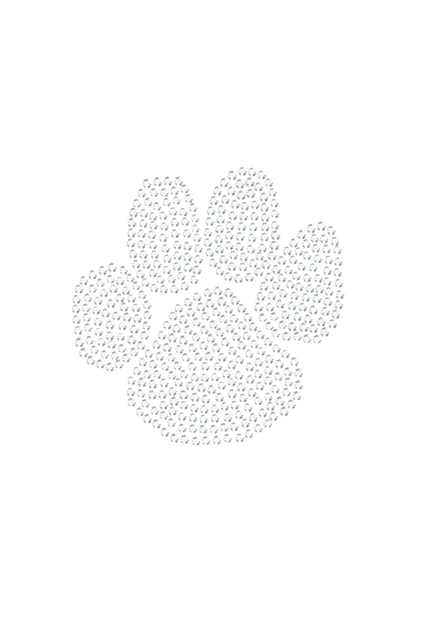 Paw (Rhinestone) - Womens T-shirt