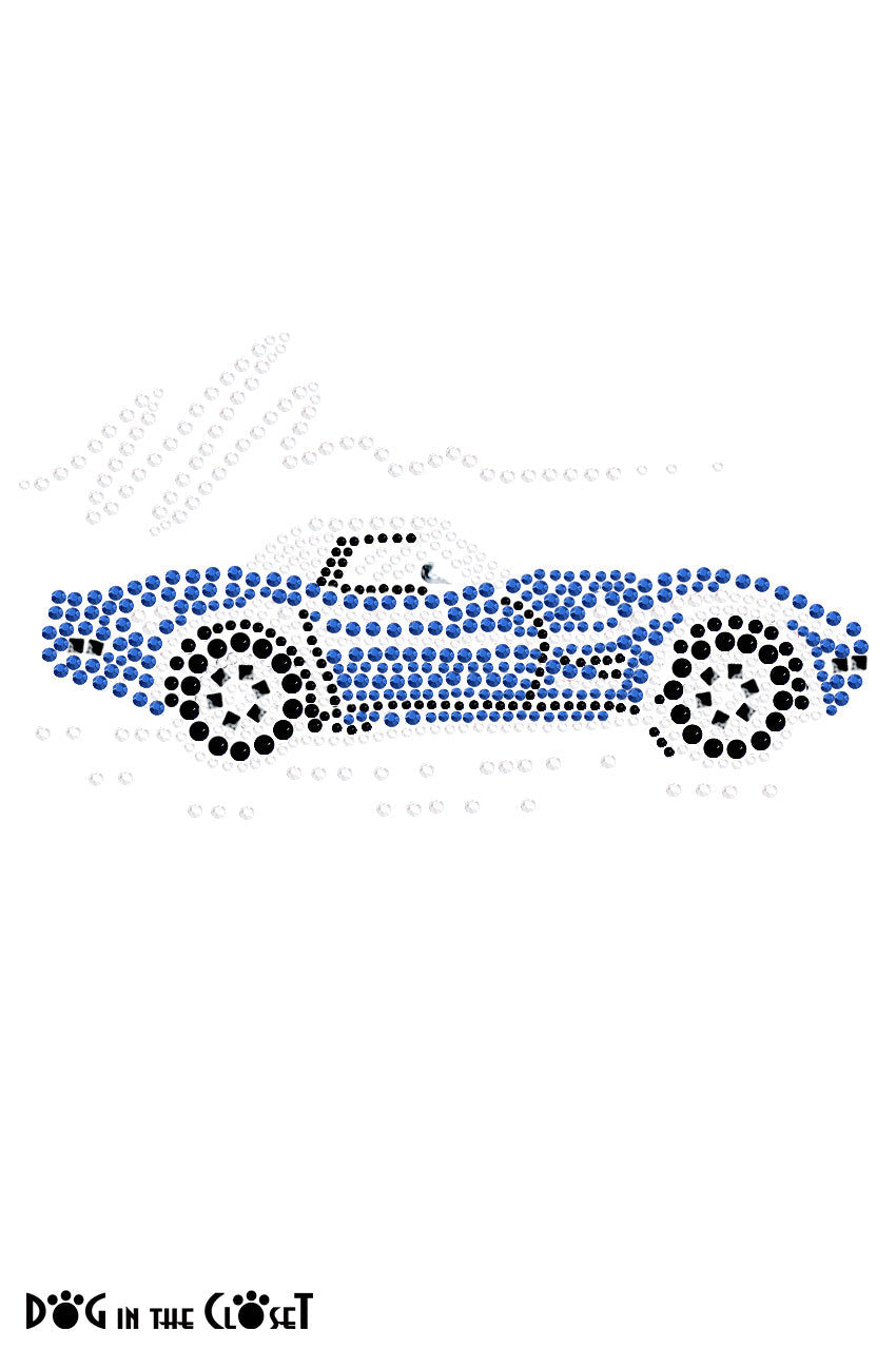 Blue Corvette - Womens T-shirt