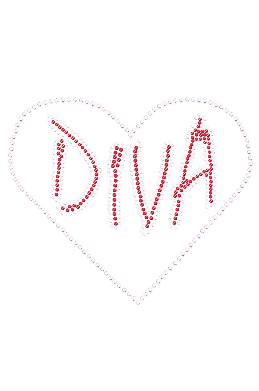 Diva Heart - Womens T-shirt