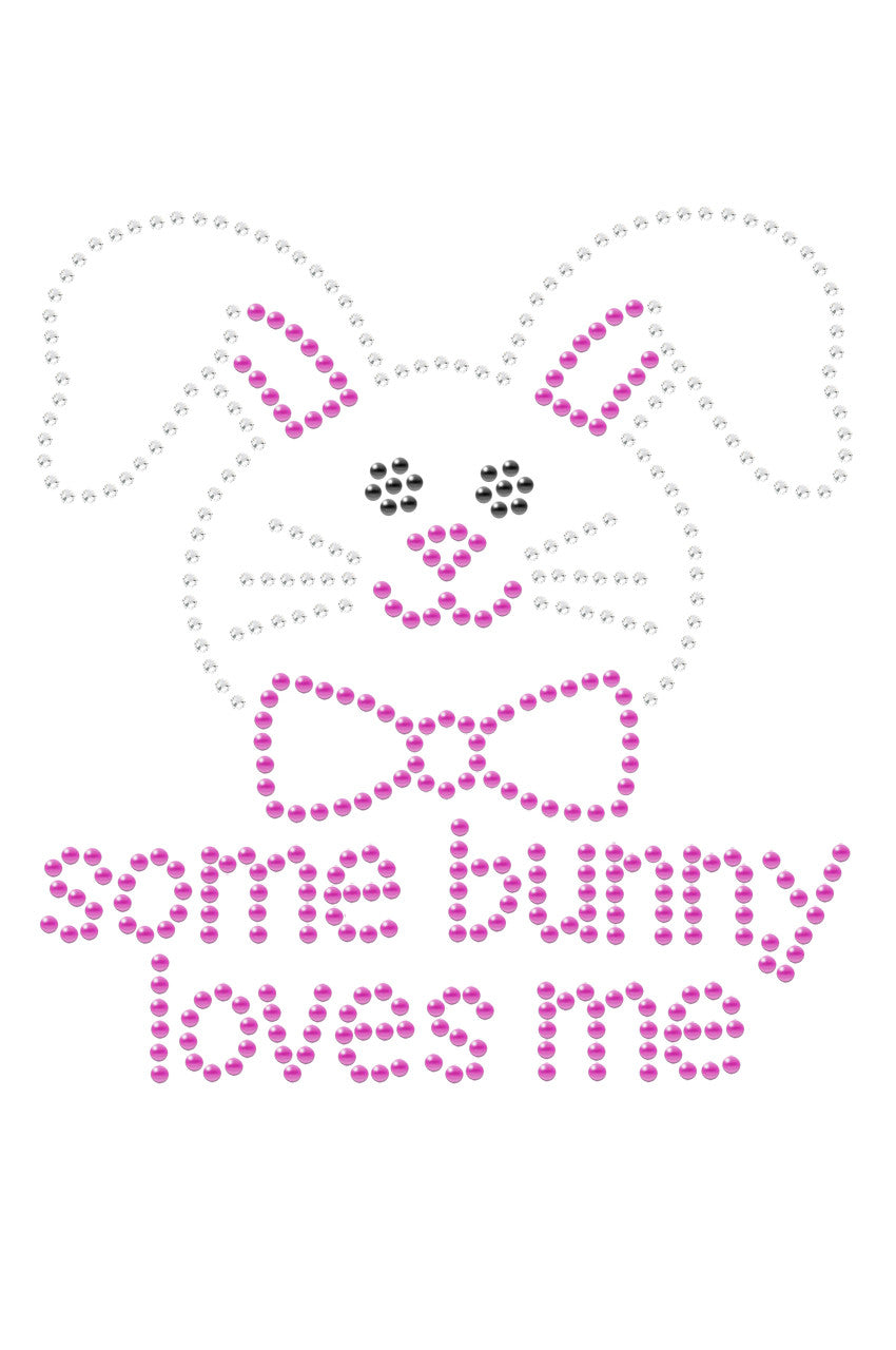 Some Bunny Loves Me (Pink) - Bandanna