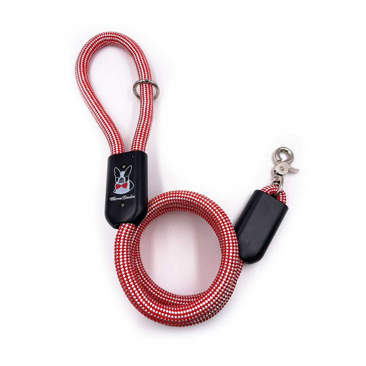 Rope Leash - Rainbow Reflective | HT Animal Supply