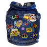 Hippy Love Denim Dog Jacket