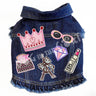 Ooh La La Princess Denim Dog Jacket