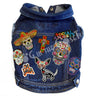 Sugar Skulls Denim Dog Jacket