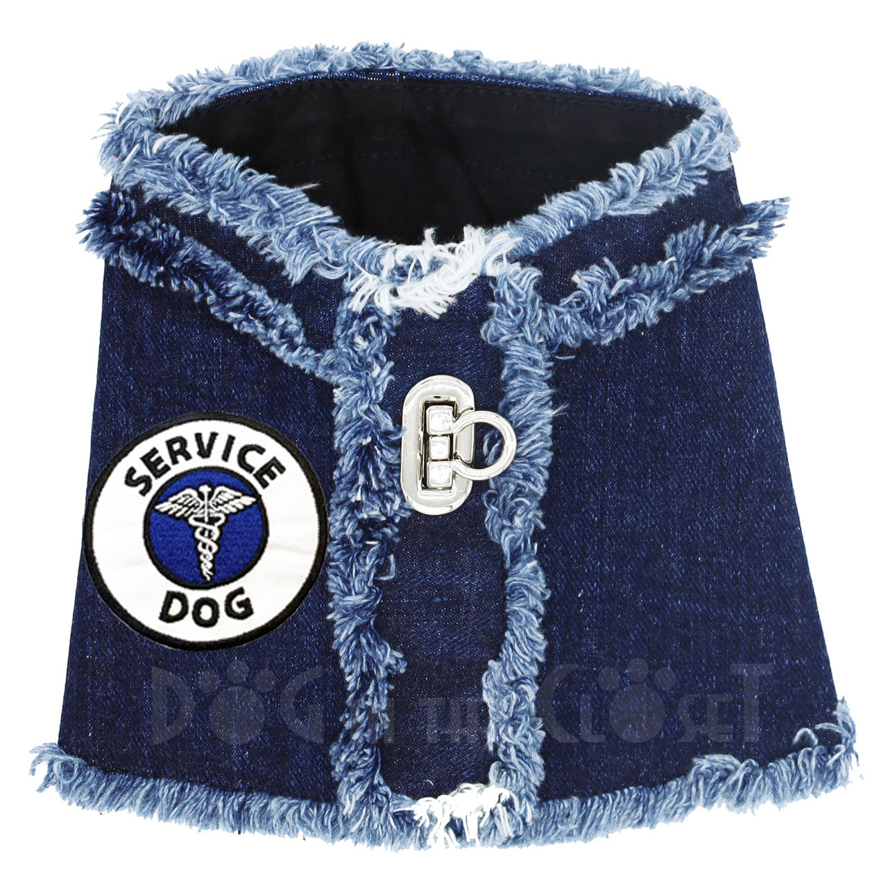 Service Dog Denim Harness Vest