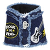 Rock n Roll Denim Harness Vest