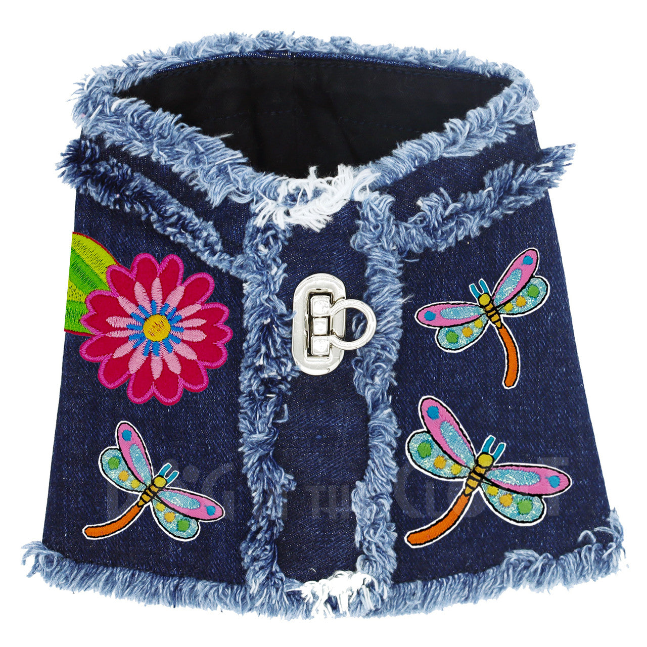 Dragonflies Denim Harness Vest
