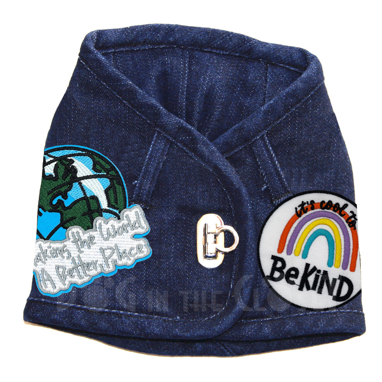 Be Kind Denim Harness Vest