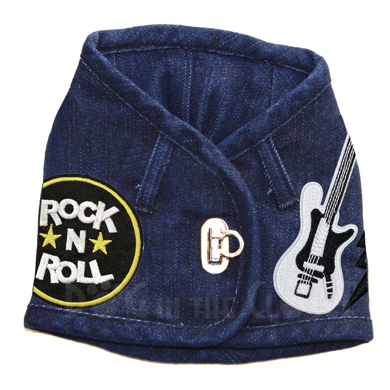 Rock n Roll Denim Harness Vest