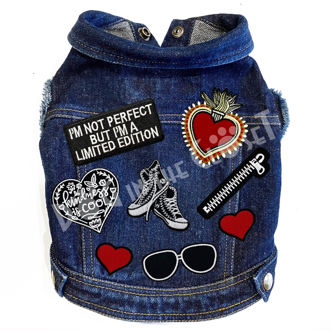 Kindness is Cool - Limited Edition Denim Dog Jacket