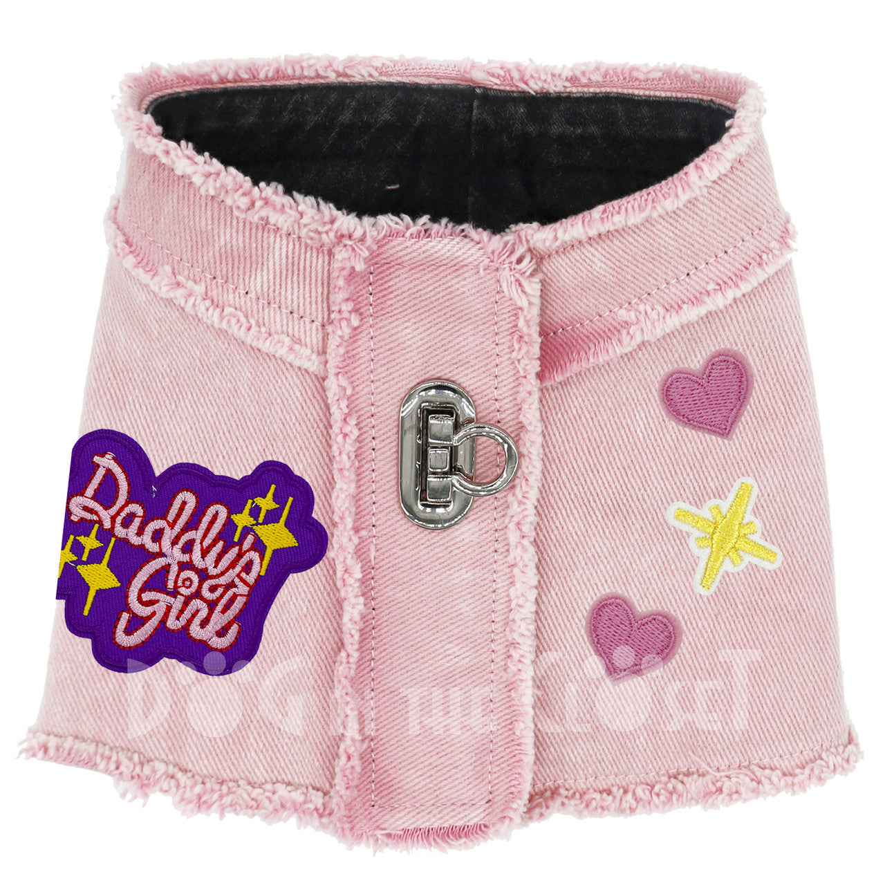 Daddys Girl Denim Harness Vest