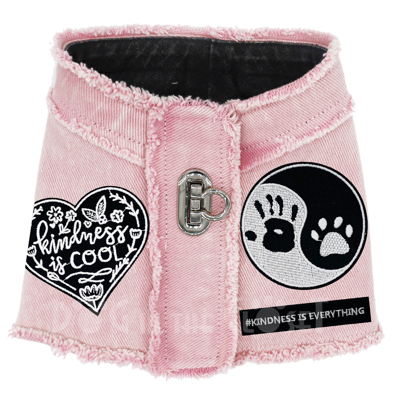 Kindness is Cool Denim Harness Vest