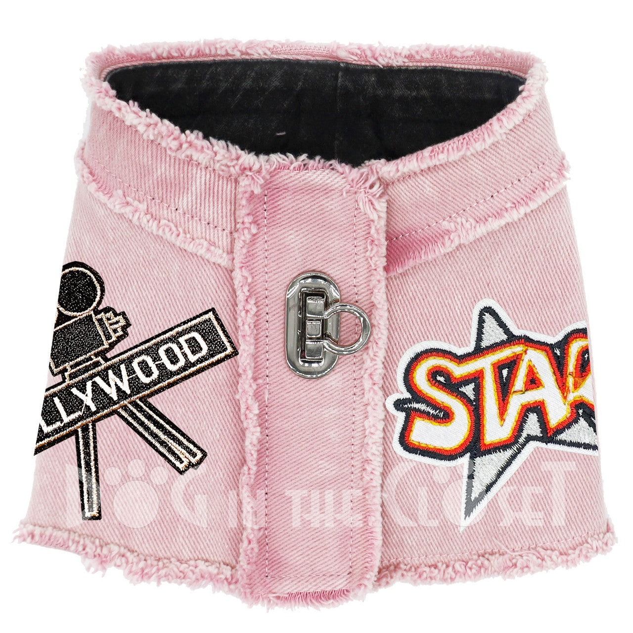 Hollywood Star Denim Harness Vest