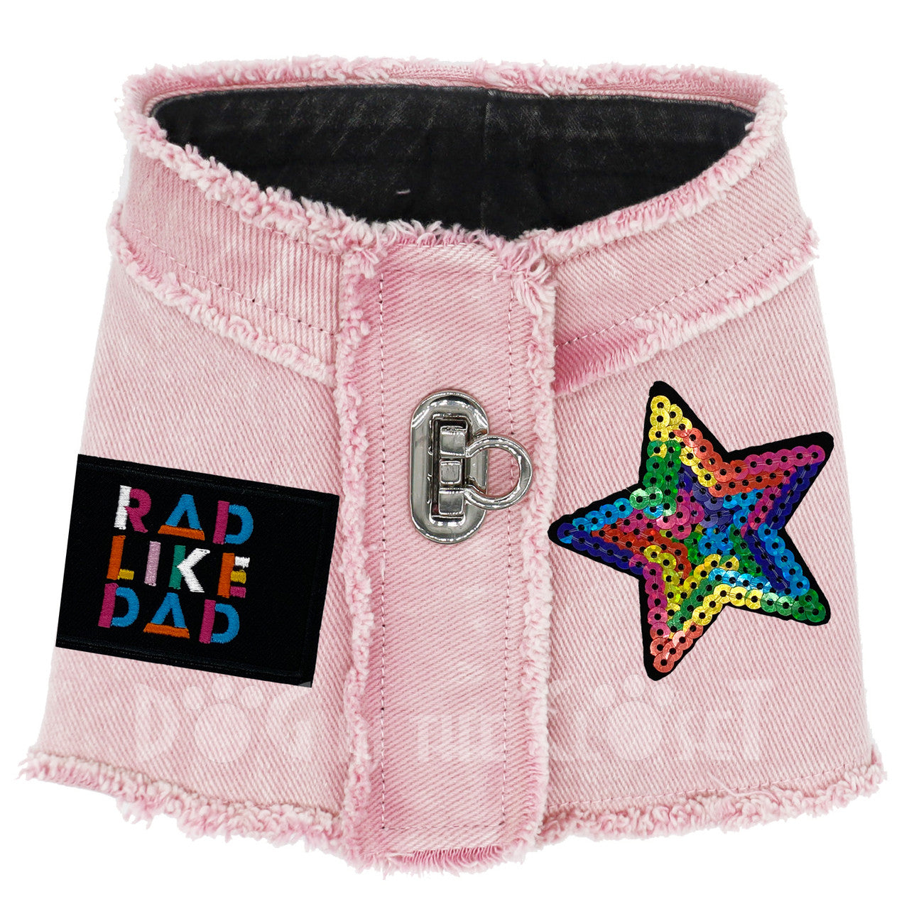 Rad Like Dad Denim Harness Vest