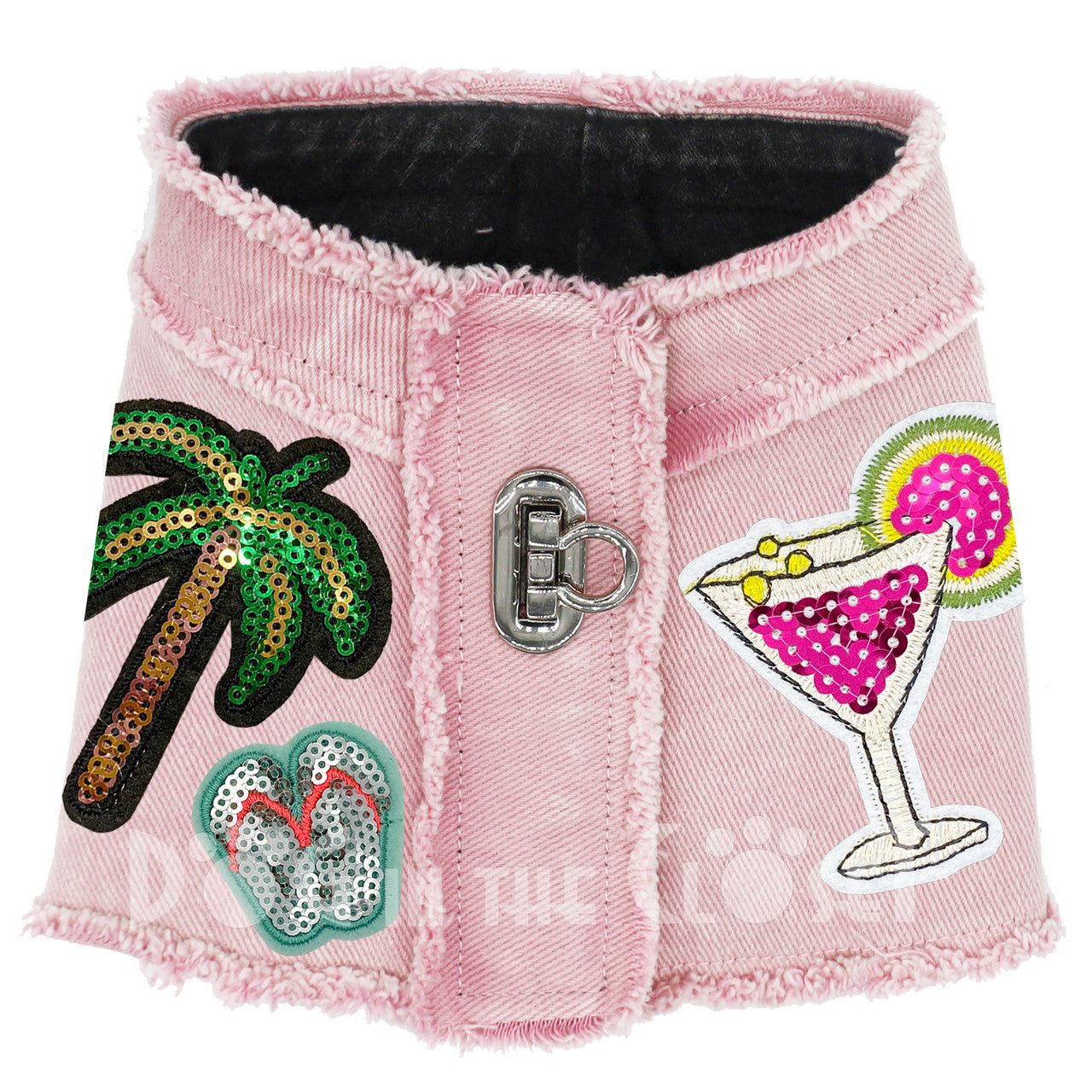 Summer Vacation Denim Harness Vest